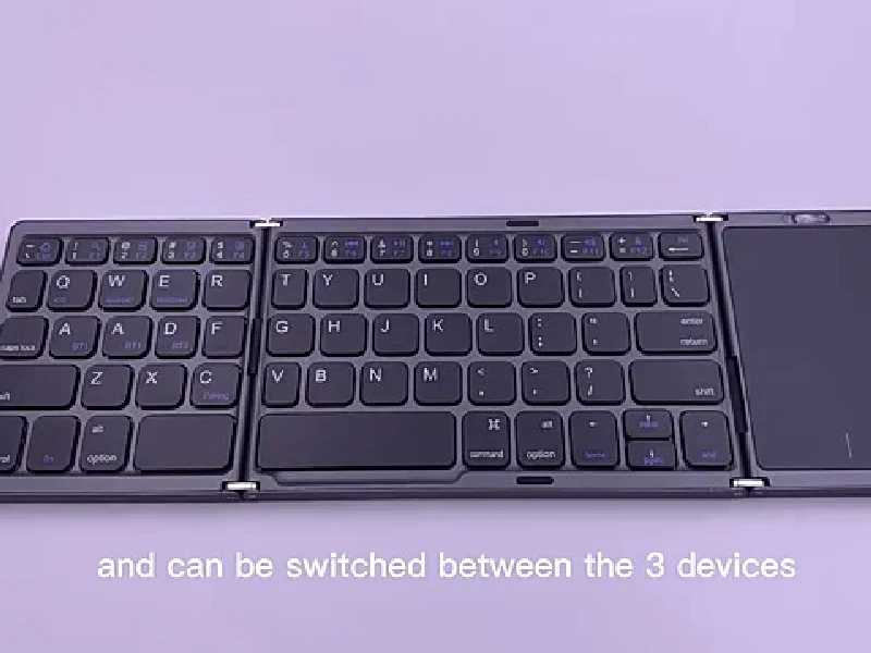 Best 9 Portable Keyboards for Smooth Typing Anywhere 1. Samsers Foldable Bluetooth Keyboard with Touchpad
