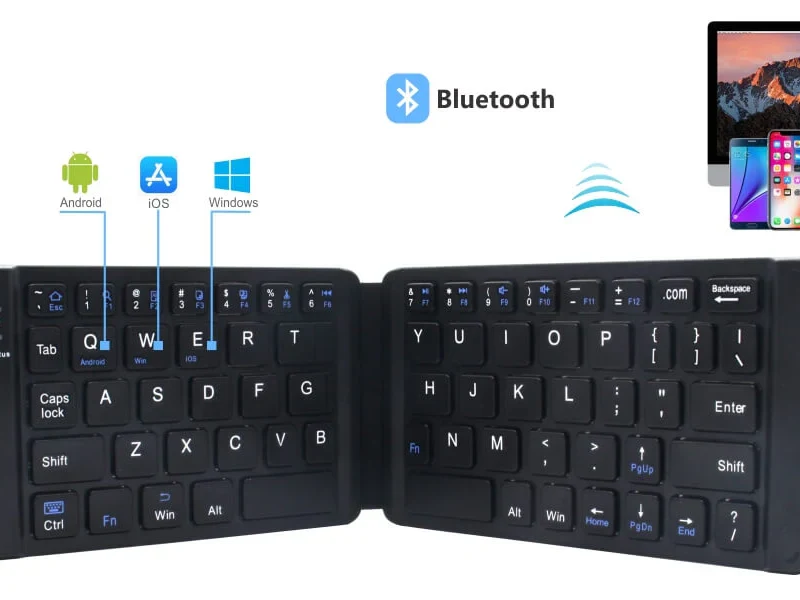 Best 9 Portable Keyboards for Smooth Typing Anywhere 5. Portronics Chicklet Rechargeable Bluetooth Keyboard